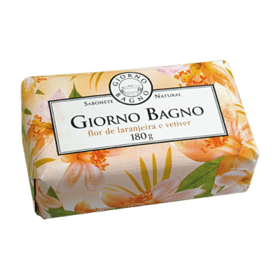 Sabonete Giorno Bagno Flor de Laranjeira e Vetiver 180G