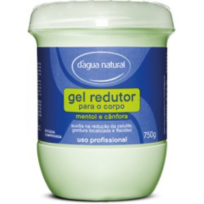 Gel Redutor Dagua Natural Mentol Cânfora e Cafeína 750G
