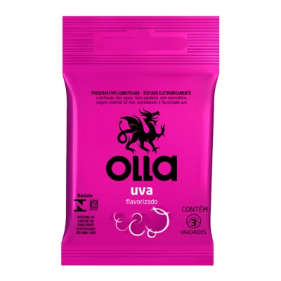 Preservativo Olla Uva 3Un