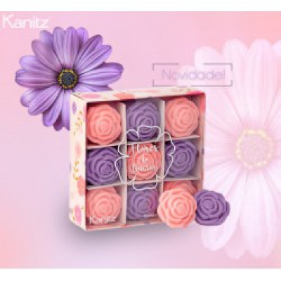 Estojo Kanitz Sab Flores do Querer 9X30G