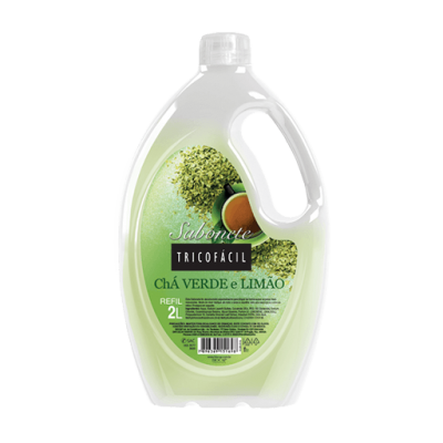 Sabonete Líquido Tricofacil Chá Verde e Limão 2L