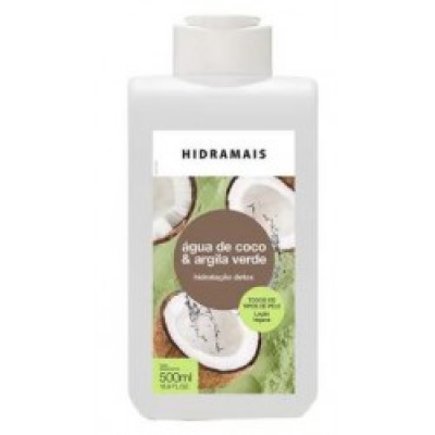 Hidratante Hidramais Coco e Argila Verde 500ML