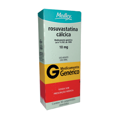 Rosuvastatina 10Mg 30Cpr Gen.medley