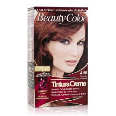 Tintura Beauty Color 4.66 Vermelho Profundo