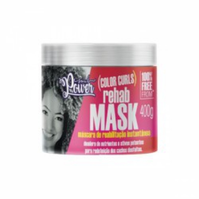 Máscara Capilar Soul Power Color Curls Rehab 400G