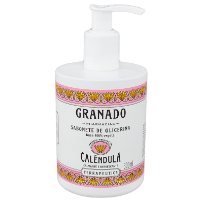 Sabonete Líquido Granado Glicerina Calêndula 300ML