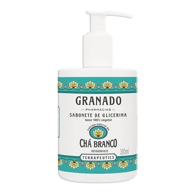 Sabonete Líquido Granado Glicerina Chá Branco 300ML