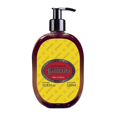 Sabonete Líquido Phebo Odor de Rosas 320ML