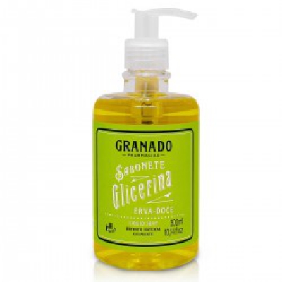 Sabonete Líquido Granado Glicerina Erva Doce 300ML