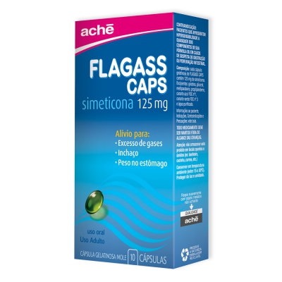 Flagass 125Mg 10Caps