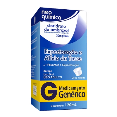 Ambroxol 30Mg/5ML Xpe Ad 120ML Gen.neo Química