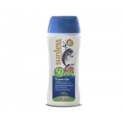 Protetor Solar Farmax Sunless Fps50 Kids Toque Seco 120G