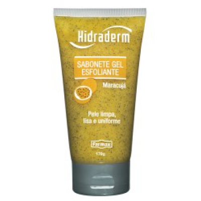 Sabonete Líquido Farmax Hidraderm Esfoliante Maracujá 180ML