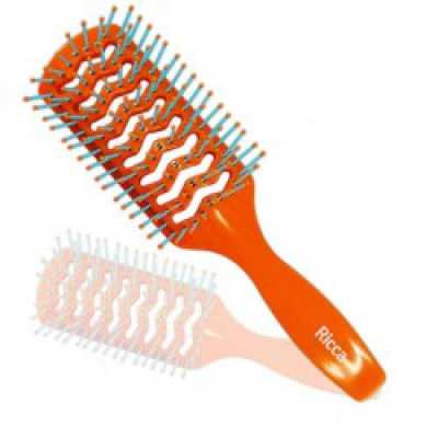 Escova Para Cabelo Ricca Color Block Ventilada