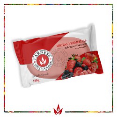 Sabonete Farnese Frutas Vermelhas 180G