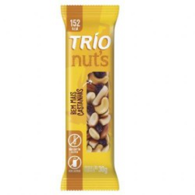 Barra de Cereais Trio Nuts Tradicional 25G