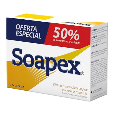 Soapex Sabonete 80G 2ªund 50%