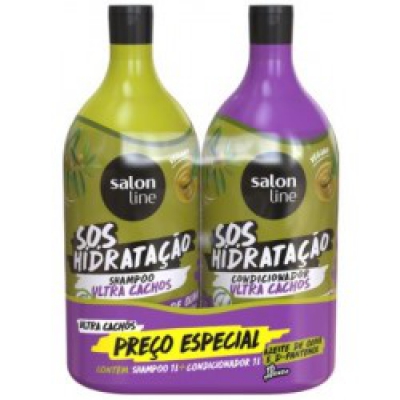 Shampoo+Condicionador Salon Line Tô Podendo Ultra Cachos 1L