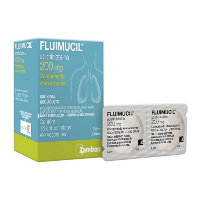 Fluimucil 200Mg 16Cpr Eferv