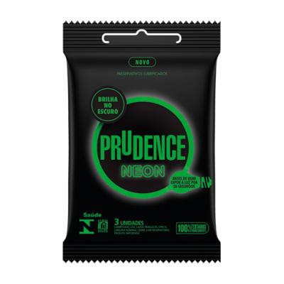Preservativo Prudence Neon 3Un