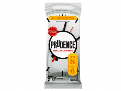 Preservativo Prudence Efeito Retardante Leve8Un Pague6Un