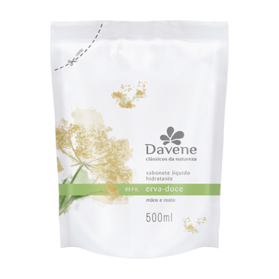 Sabonete Líquido Davene Erva Doce Refil 500ML