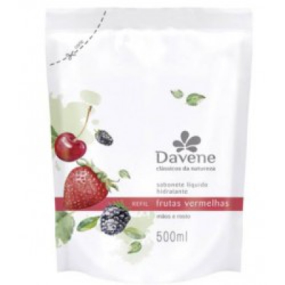 Sabonete Líquido Davene Frutas Vermelhas Refil 500ML