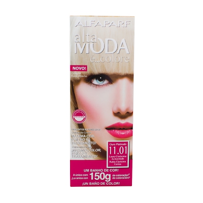 Tintura Alta Moda 11.01 Louro Claríssimo Acinzentado 150G