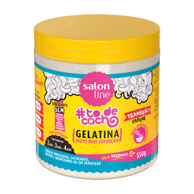Gelatina Salon Line #todecacho Super Transição 550G