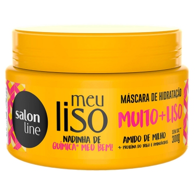 Máscara Capilar Salon Line Meu Liso Muito+ Liso 300G