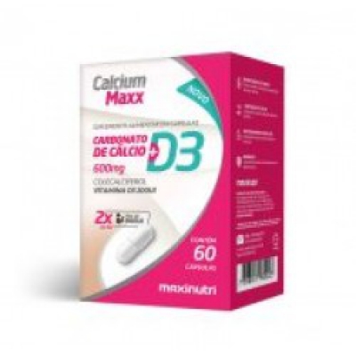 Calcium Maxx D3 600Mg 60Cps Maxinutri