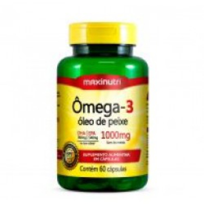 Ômega 3 1.000Mg 60Cps Maxinutri