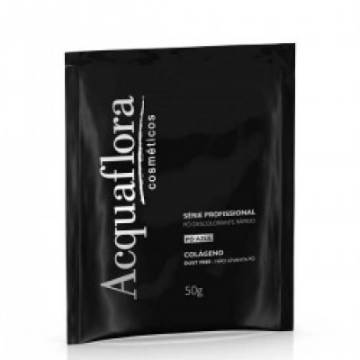 Descolorante Acquaflora Pó Azul Sachê 50G