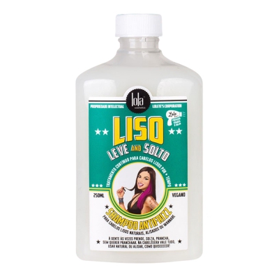 Shampoo Lola Liso Leve e Solto Antifrizz 250ML
