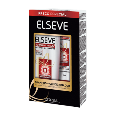 Shampoo+Condicionador Elseve Reparação Total5 375ML+170ML