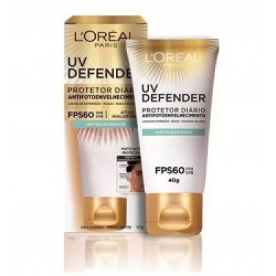 Protetor Solar Loreal F Fps60 Uv Defender Antioleosidade 40G