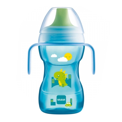 Copo Mam de Treinamento Azul 270ML Ref.4243