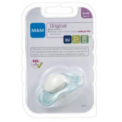 Chupeta Mam Original 6+Meses Azul Ref2635