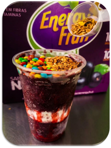 1. Copo Açaí 300ML  O Segundo Copo Sai  Por 9,99