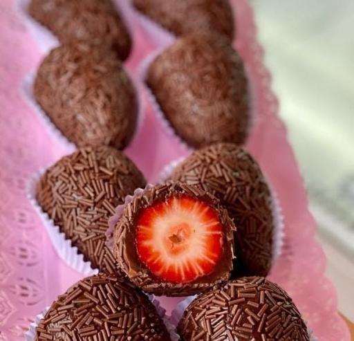 Coxinha de Morango -