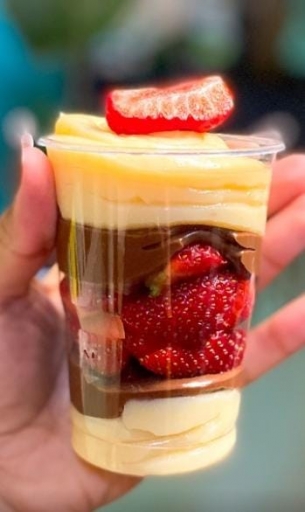 Copo Da Felicidade Morango Supreme