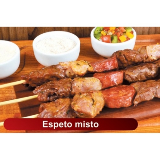 Misto (Boi,suino,calabresa,linguiça e Frango)