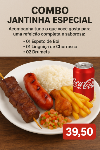 Refeição - Jantinha Combo Especial