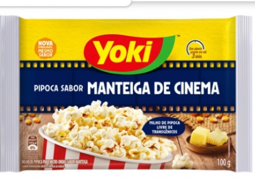 Pipoca de Micro-Ondas Yoki