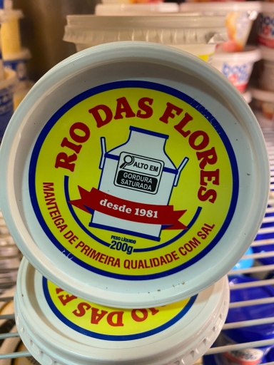 Manteiga Com Sal Rio das Flores 200G