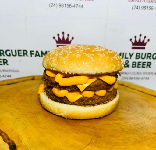 X Cheddar Duplo Frango