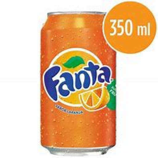 Fanta Laranja - Lata 350ML