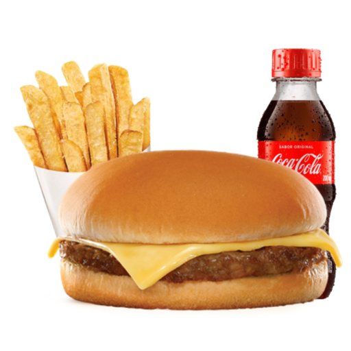 03) Combo: X-Burguer