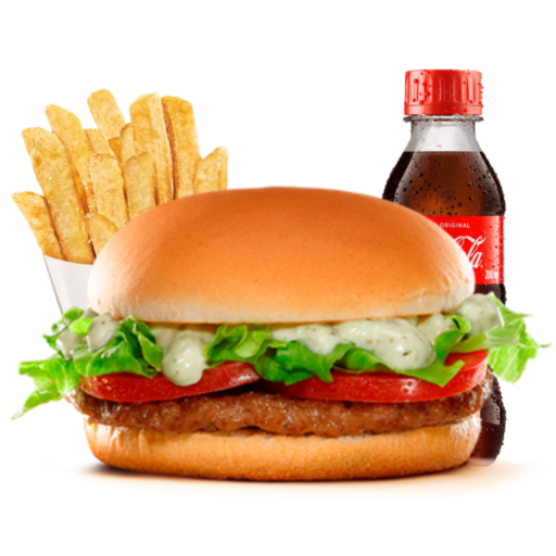 04) Combo: Hamburguer Salada