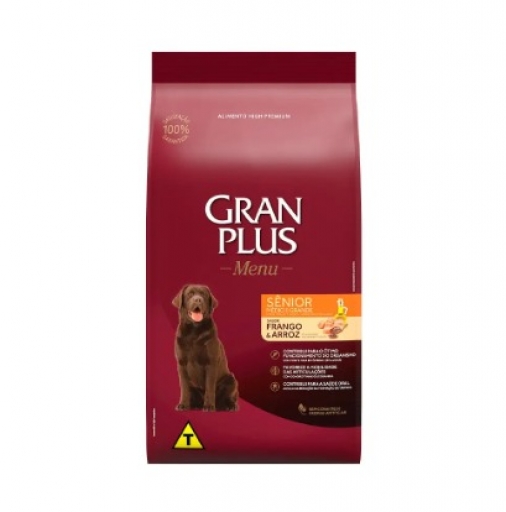 Gran Plus Premium Frango e Arroz Raças Grandes